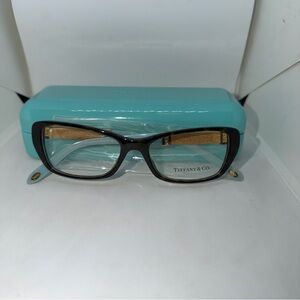 Tiffany & Co. Black and Gold Glasses